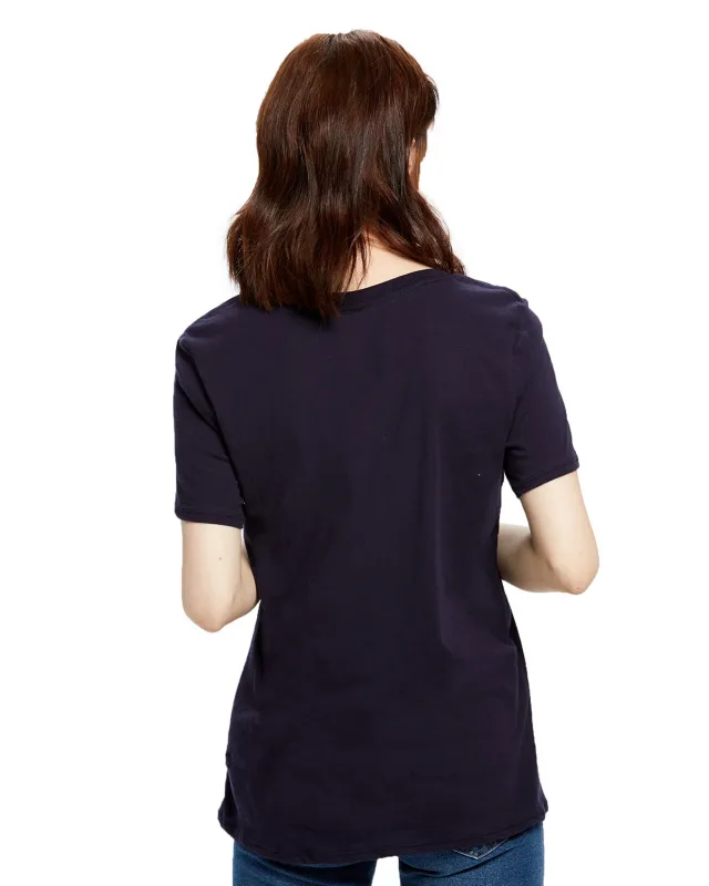 US Blanks Ladies' USA Made Loose Fit Boyfriend T-Shirt — view 7