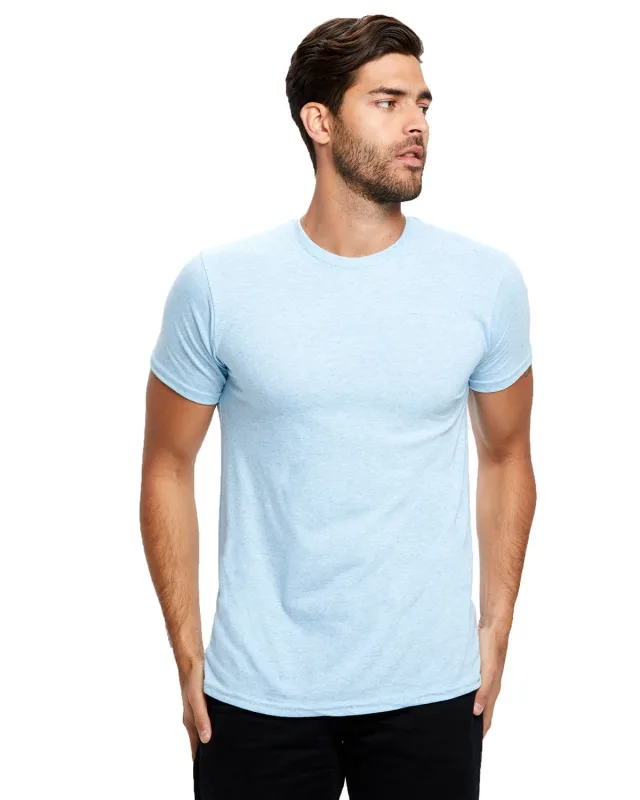 US Blanks Men's USA Made Triblend T-Shirt — view 2