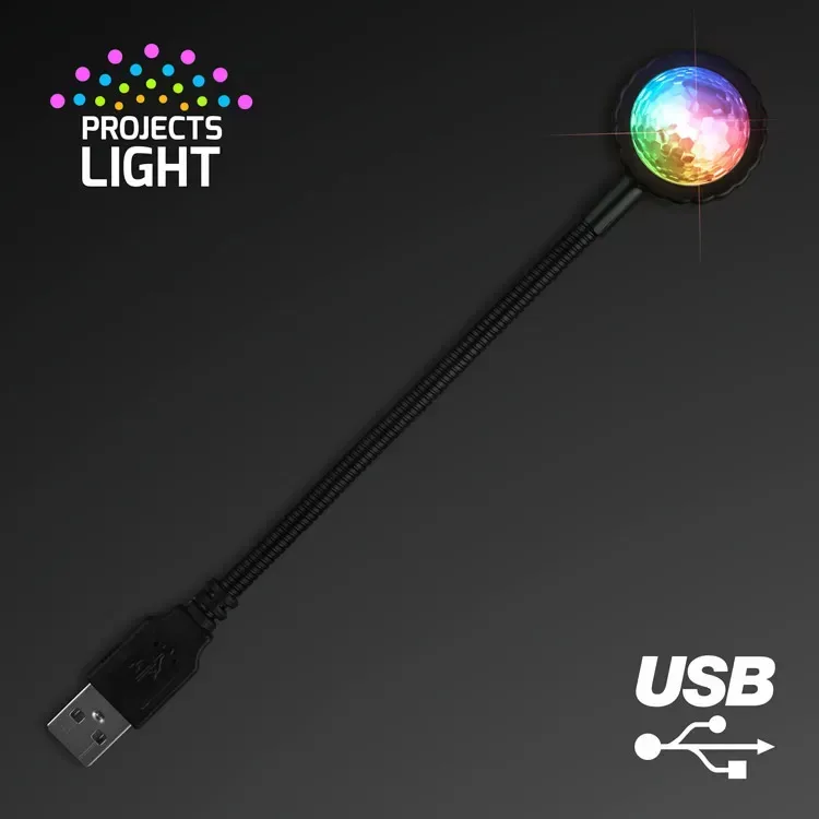 USB Party Light Mini Disco Ball, 9 Settings — view 5