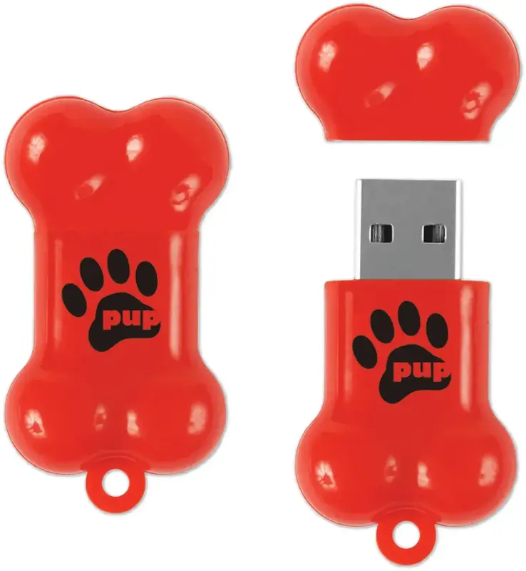 Custom Logo Dog Bone USB Drive for Branding - PPI