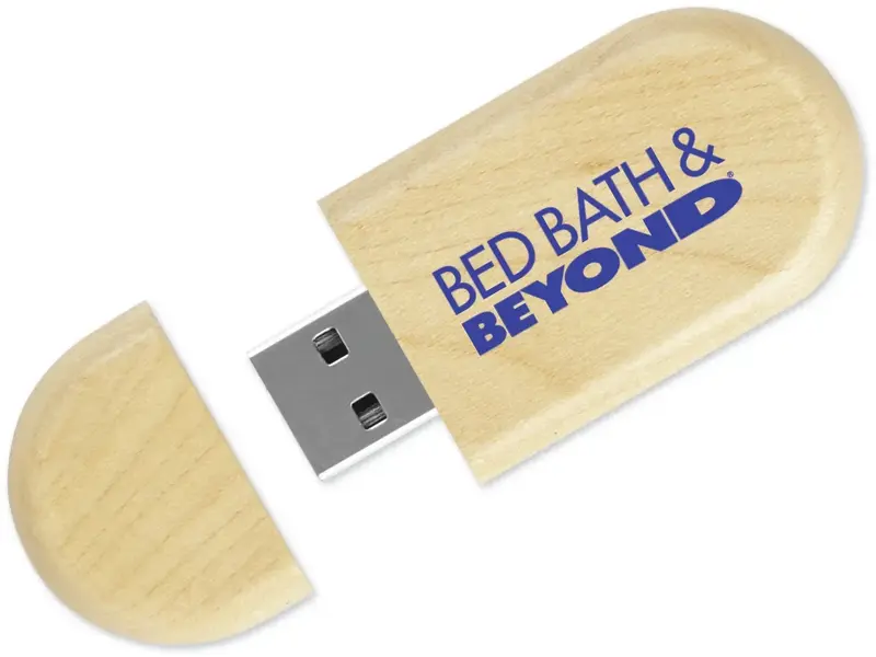 EcoWood Jumbo Logo USB Drive