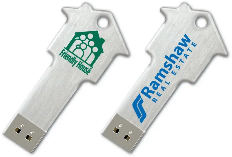 KeyHouse Premium Metal Real Estate USB Drive