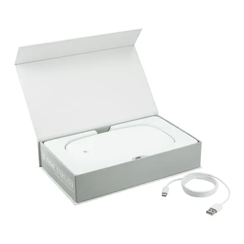Branded UV-C Light Phone Sanitizer with Wireless Charger — view 10