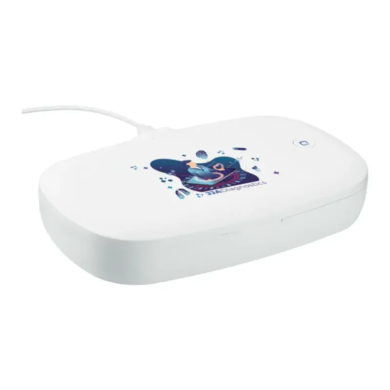 Branded UV-C Light Phone Sanitizer with Wireless Charger — view 11