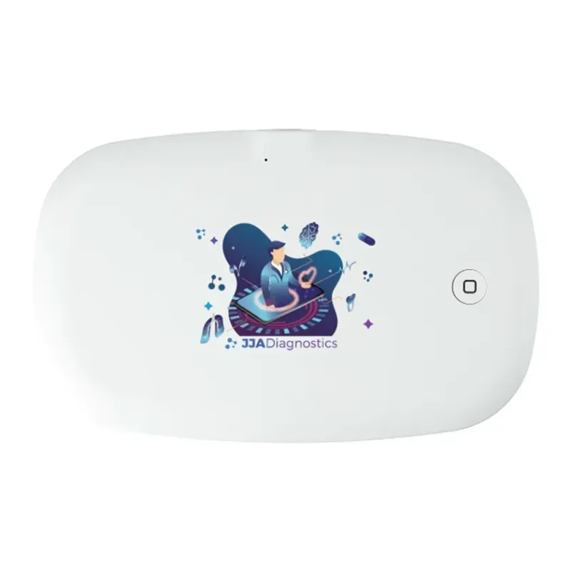 Branded UV-C Light Phone Sanitizer with Wireless Charger — view 12
