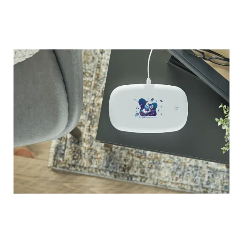 Branded UV-C Light Phone Sanitizer with Wireless Charger — view 13