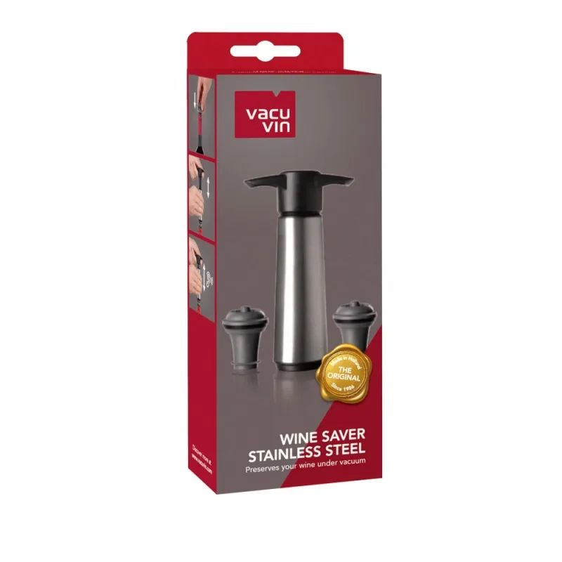 Vacu Vin® Wine Saver Set | Stainless Steel — view 5