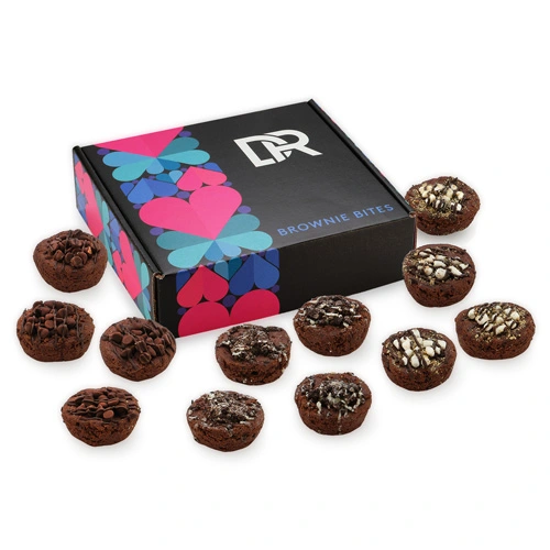 Valentine's Brownie Bites Mailer Box