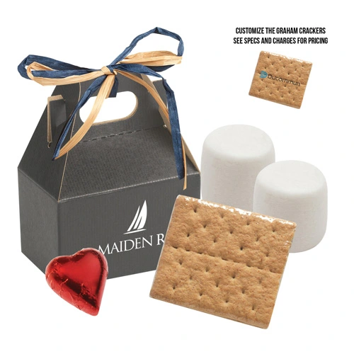 Valentine's S'mores Kit - Mini Gable Box