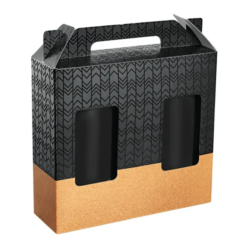 Valhalla Copper Vacuum Tumbler Gift Set with Cork — view 2