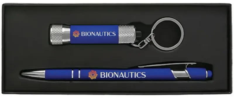 Personalized Vector Pen Flashlight Set — view 2