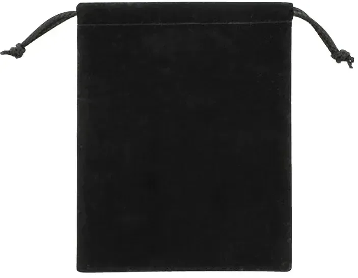 Custom Velvet Drawstring Pouch — view 3