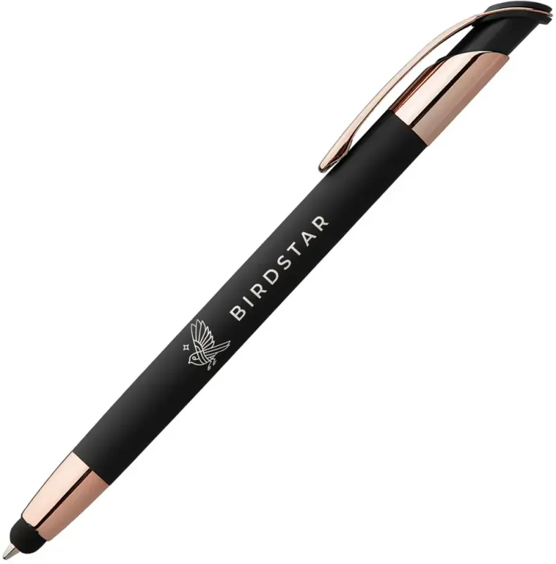 Veneto Softy Rose Gold Stylus - Custom Laser — view 2