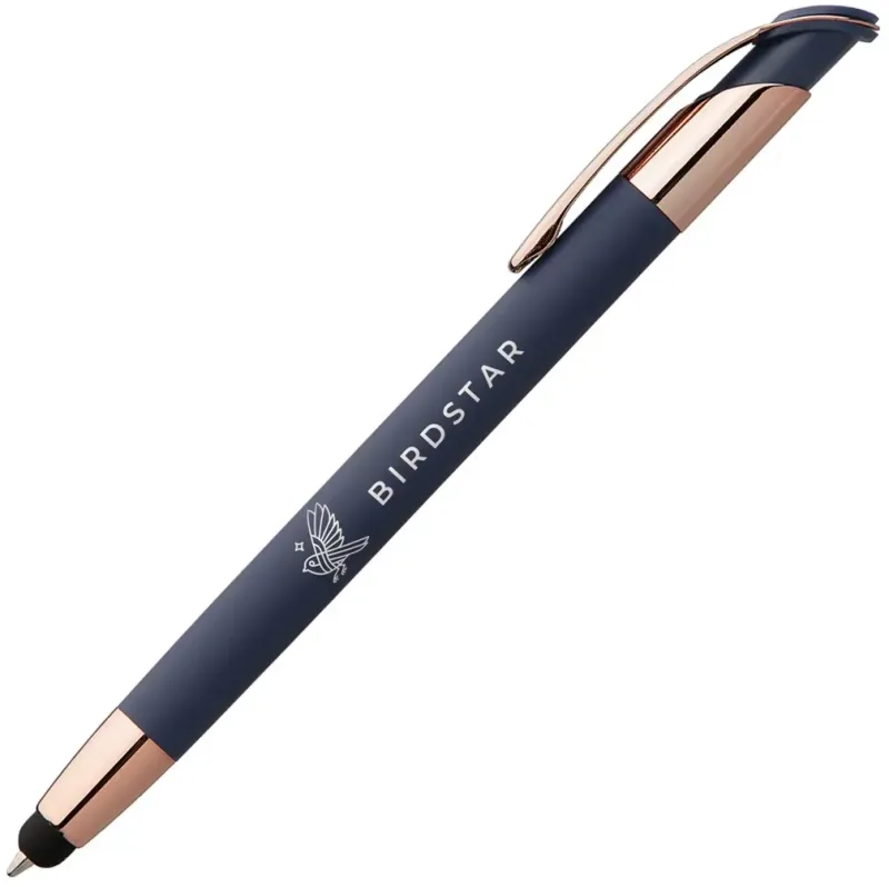 Veneto Softy Rose Gold Stylus - Custom Laser — view 3