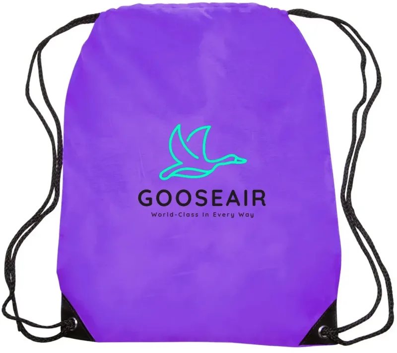 Custom Venture Drawstring Backpacks — view 10