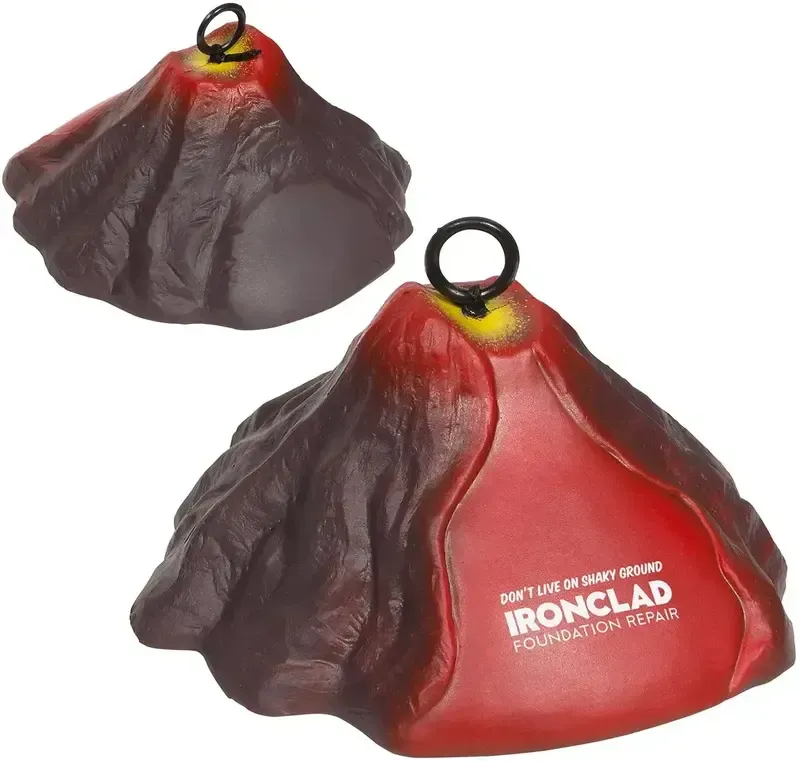 Custom Vibrating Volcano Stress Reliever