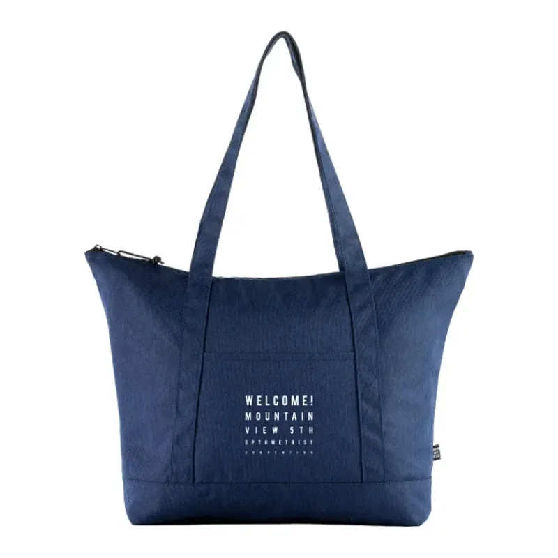 Custom EcoSmart Vila Tote - Recycled Material — view 3