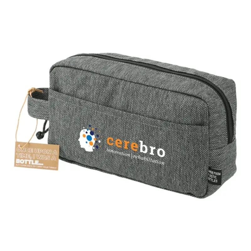 Custom Recycled Dopp Kit Pouch - EcoSmart® — view 10