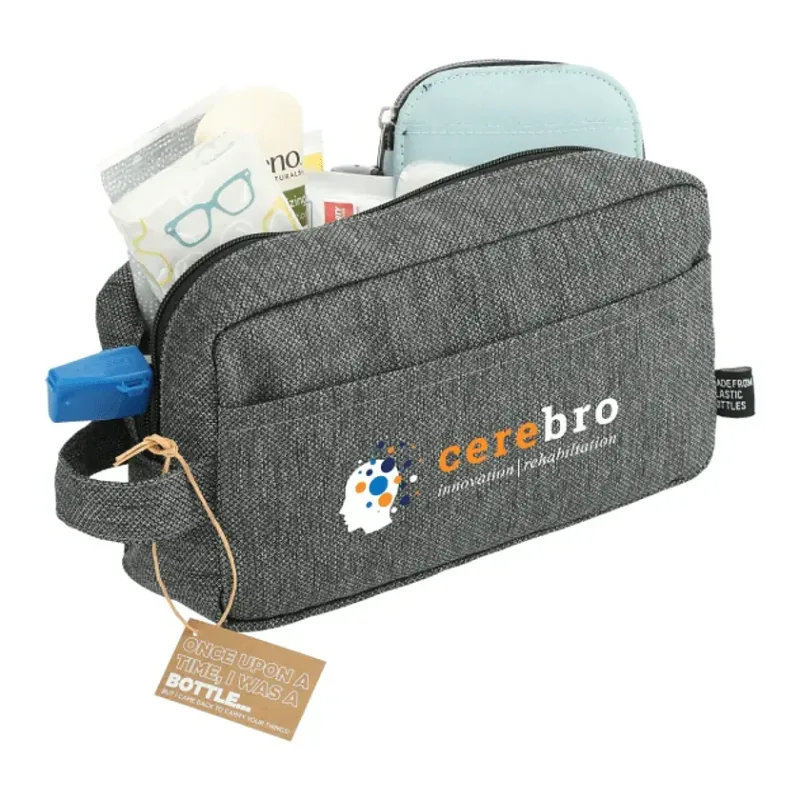 Custom Recycled Dopp Kit Pouch - EcoSmart® — view 12