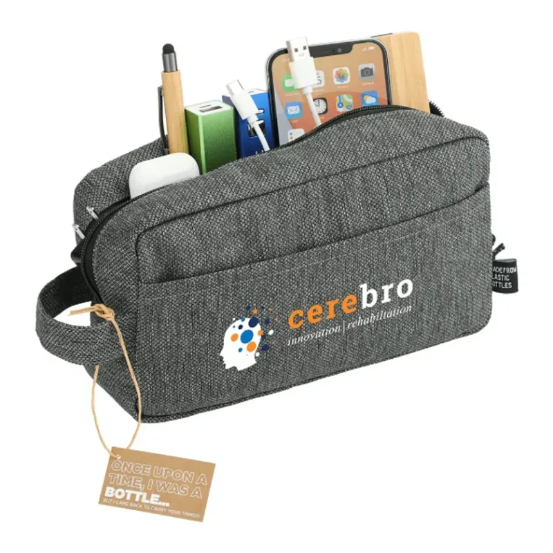 Custom Recycled Dopp Kit Pouch - EcoSmart® — view 13