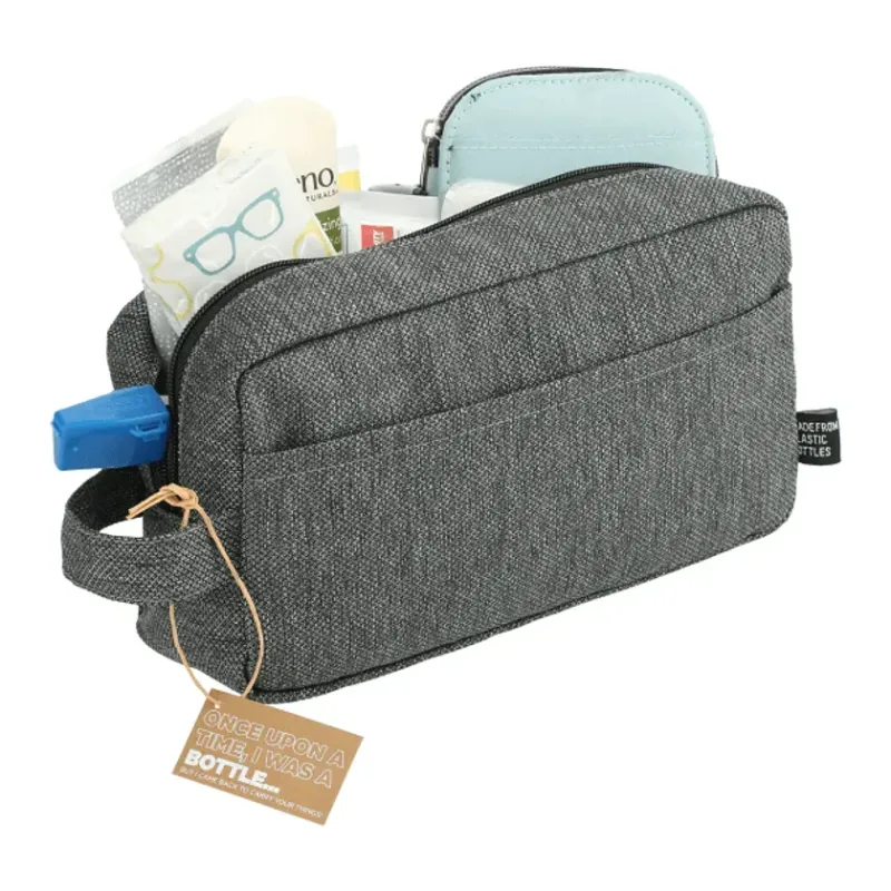 Custom Recycled Dopp Kit Pouch - EcoSmart® — view 7