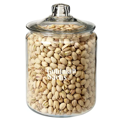 Vintage Gallon Glass Jar with Metal Clasp — view 7