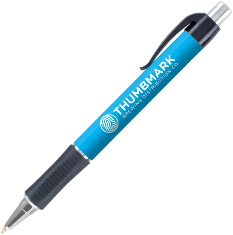 Vision Grip Click Pen with Silver Trim (Black or Blue Ink) — view 10