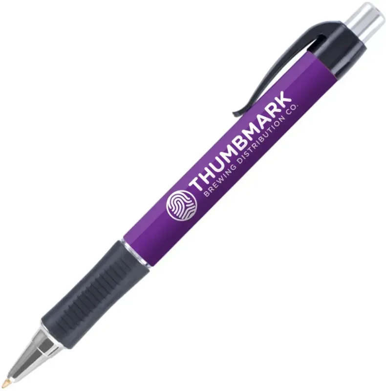 Vision Grip Click Pen with Silver Trim (Black or Blue Ink) — view 13