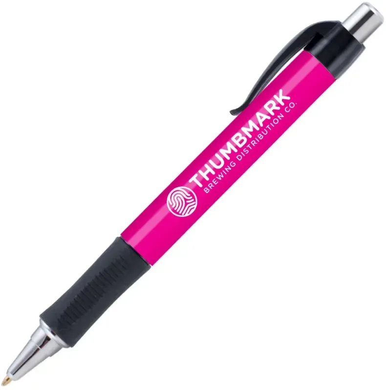 Vision Grip Click Pen with Silver Trim (Black or Blue Ink) — view 14