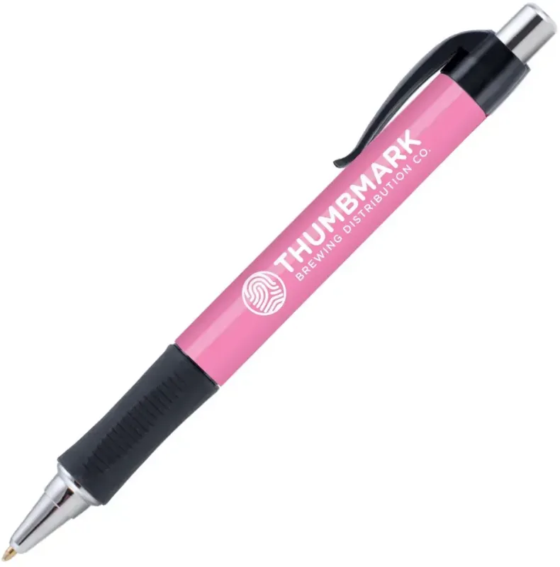 Vision Grip Click Pen with Silver Trim (Black or Blue Ink) — view 15