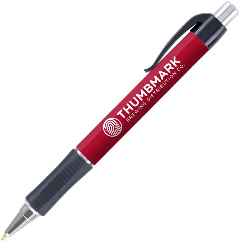 Vision Grip Click Pen with Silver Trim (Black or Blue Ink) — view 18