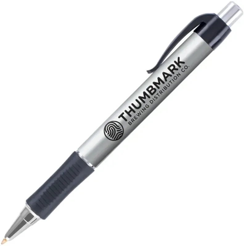 Vision Grip Click Pen with Silver Trim (Black or Blue Ink) — view 20