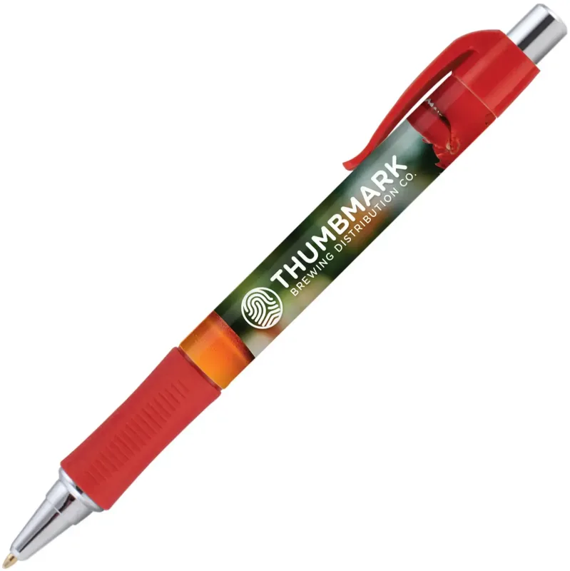 Vision Grip Click Pen with Silver Trim (Black or Blue Ink) — view 26