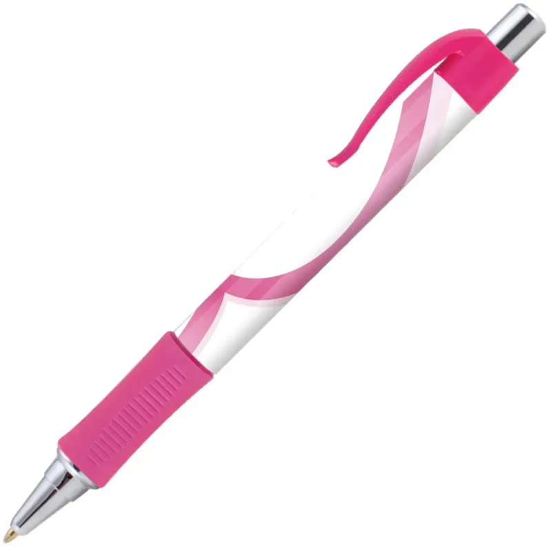 Vision Grip Click Pen with Silver Trim (Black or Blue Ink) — view 27