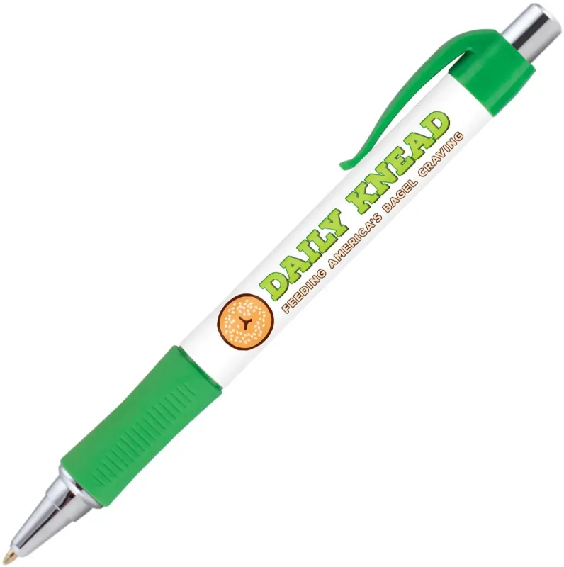 Vision Grip Click Pen with Silver Trim (Black or Blue Ink) — view 29