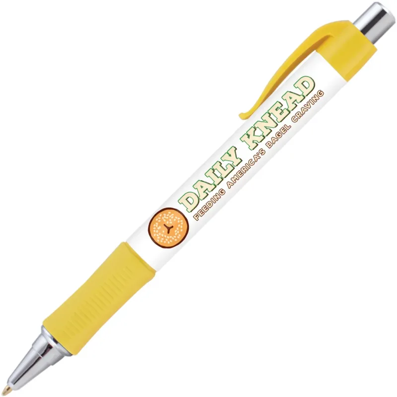 Vision Grip Click Pen with Silver Trim (Black or Blue Ink) — view 30