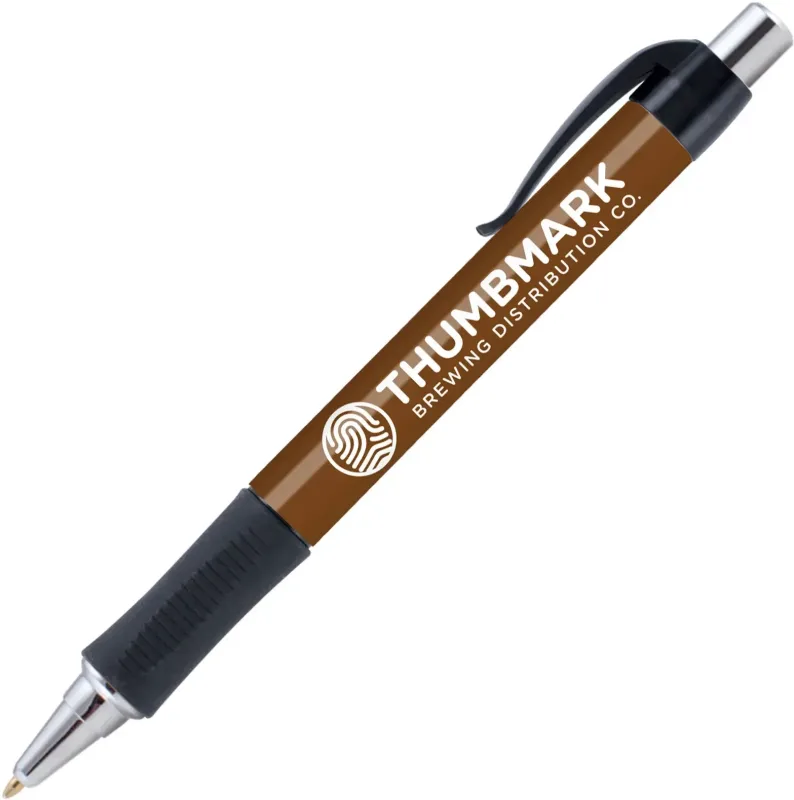 Vision Grip Click Pen with Silver Trim (Black or Blue Ink) — view 31