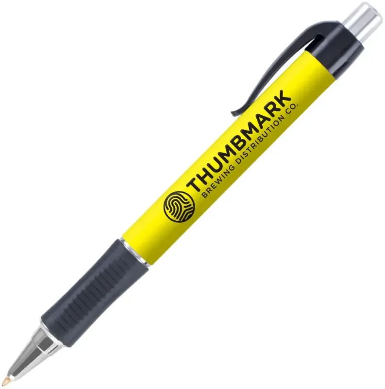 Vision Grip Click Pen with Silver Trim (Black or Blue Ink) — view 5