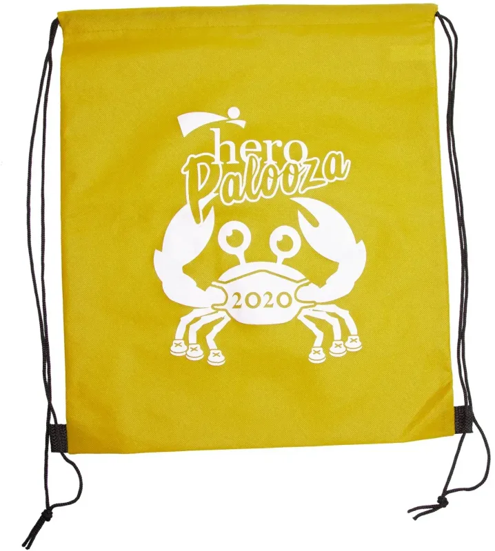 Custom Wanderlust Drawstring Backpack — view 10