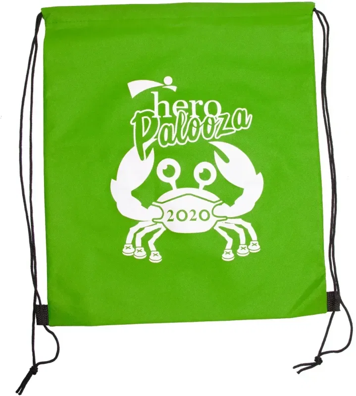 Custom Wanderlust Drawstring Backpack — view 11