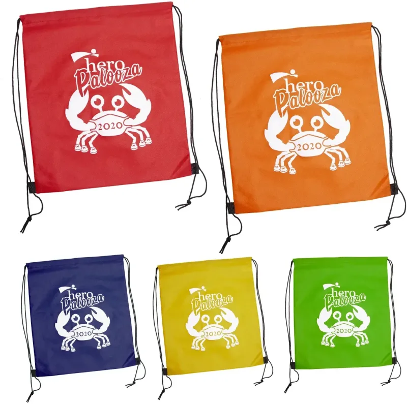 Custom Wanderlust Drawstring Backpack — view 13