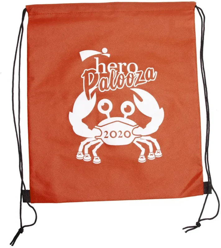 Custom Wanderlust Drawstring Backpack — view 6