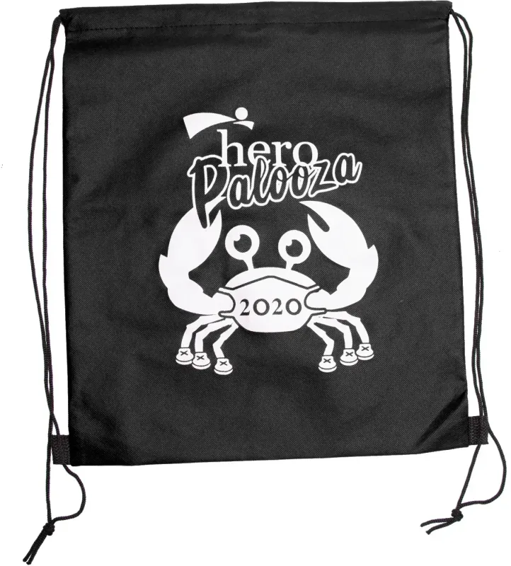 Custom Wanderlust Drawstring Backpack — view 7