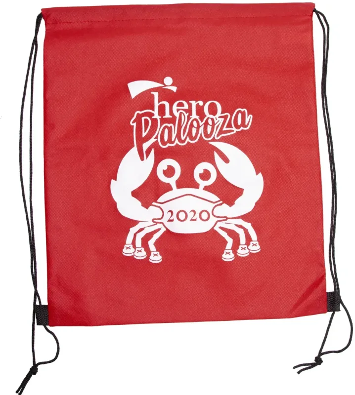 Custom Wanderlust Drawstring Backpack — view 8