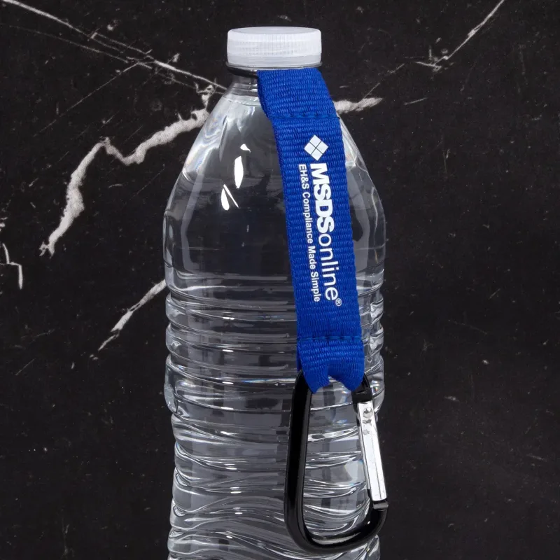 Branded Water Bottle Lanyards — view 2