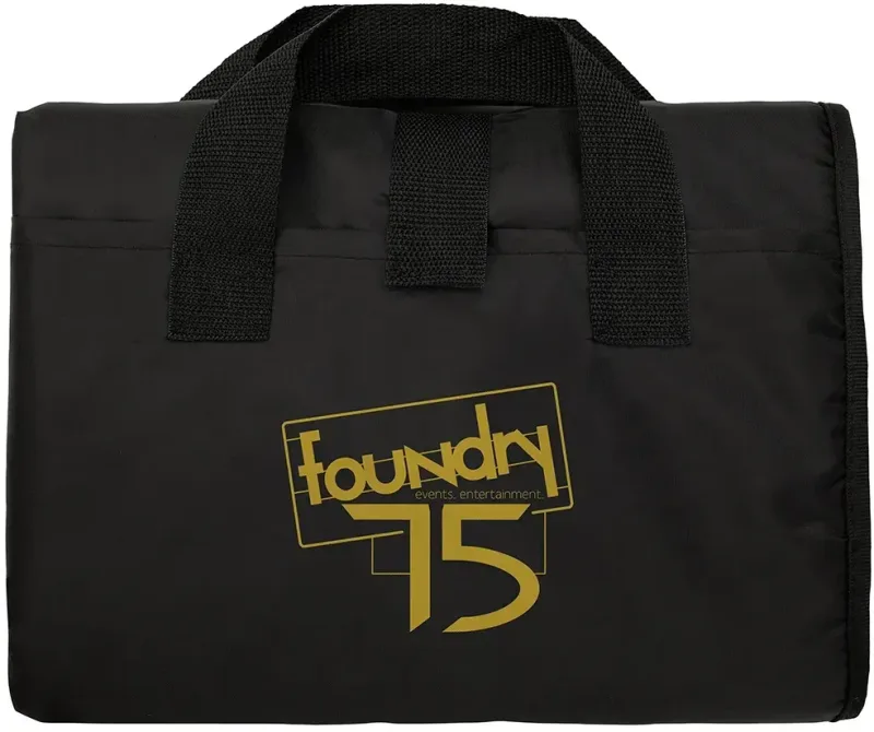 Custom Water Resistant Picnic Blanket with Stakes — view 7