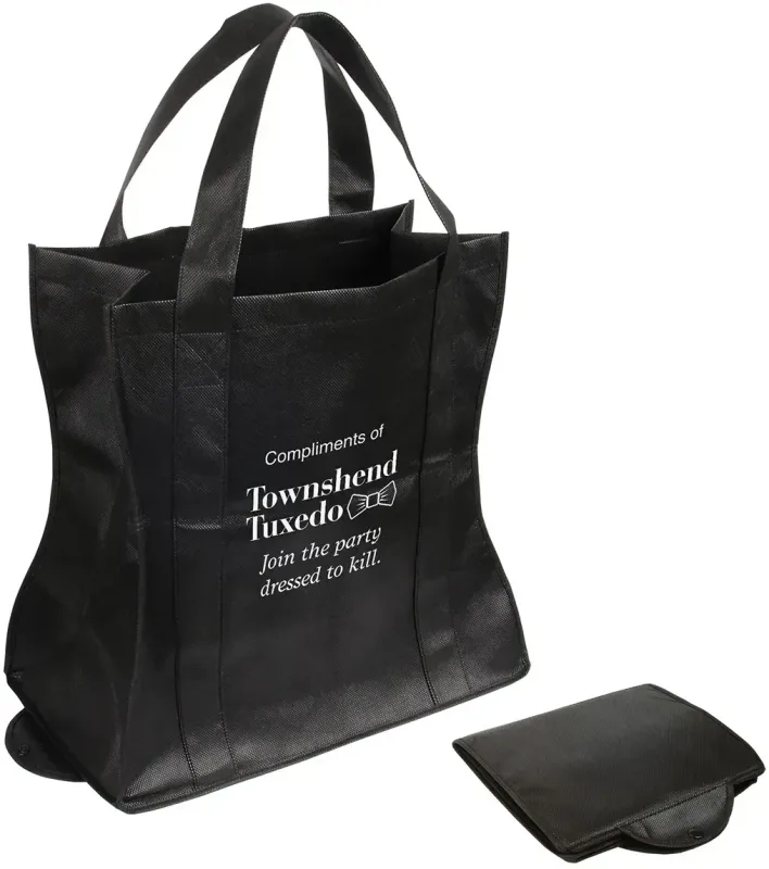 Branded Foldaway Tote Bag — view 6