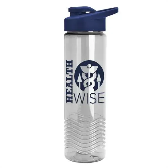 Wave Tritan® Bottle with Drink-Thru Lid (24 oz.) — view 12