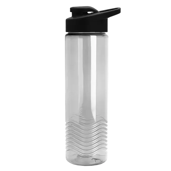 Wave Tritan® Bottle with Drink-Thru Lid (24 oz.) — view 13