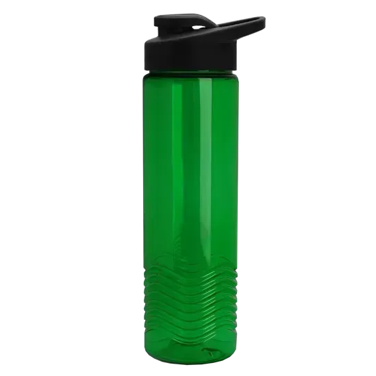 Wave Tritan® Bottle with Drink-Thru Lid (24 oz.) — view 14